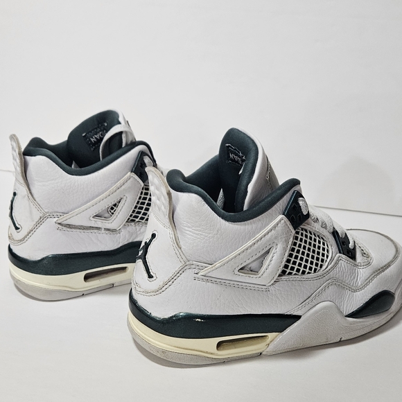 Air Jordan 4 Retro GS “Oxidized Green” – Size 3.5 - Picture 6 of 8